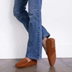 M. GEMI The Felize Loafer In Saddle Suede 40.5/9.5